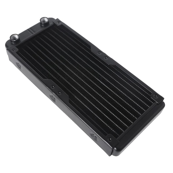 Water Cooling Computer Radiator 10 Pipe Aluminum Heat Exchanger Liquid Cooling