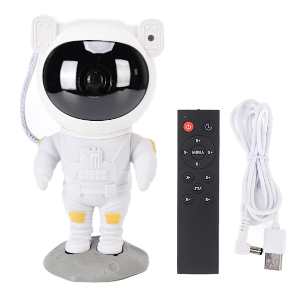 Astronaut Projector Lamp Multiple Modes LED Ambient Night Light with Remote Control Indoor Bedroom Decoration