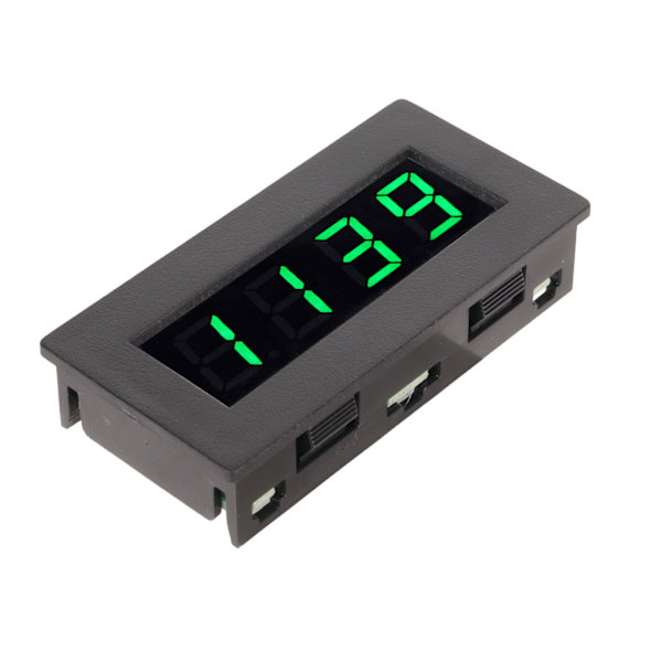 Digital frekvensmeter speedometer DC 8 til 15V 0,56 tommer 5 til 9999 RPM 4 LED digital display frekvenstæller grøn