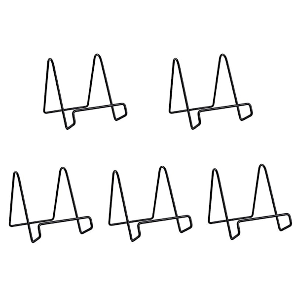 5-pack Tallrikshylla Bildramshylla SVART LITEN SVART