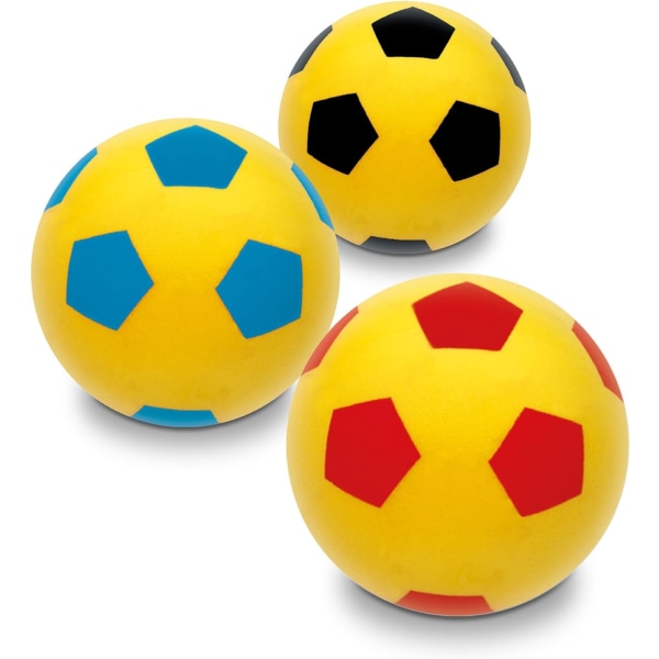 Soft Football 200 – svampboll diameter 20 cm – 1 mjuk boll – blandade färger – 07852