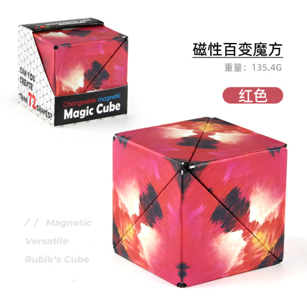 3D Magic Cube Pusselleksaker præsentere Shashibo Shape Shifting boks D