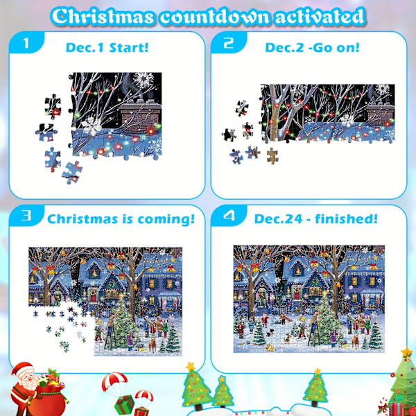 Juletræ Adventskalender