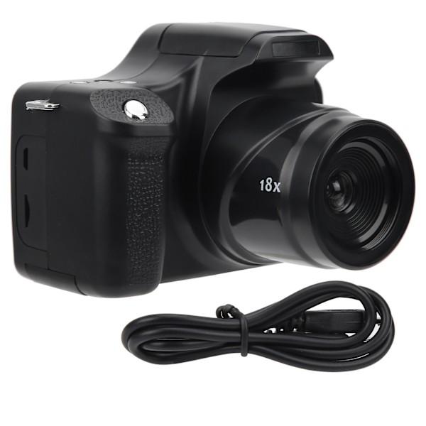 Bärbar digitalkamera med 18X zoom och 3.0\" LCD-skärm [GKS]