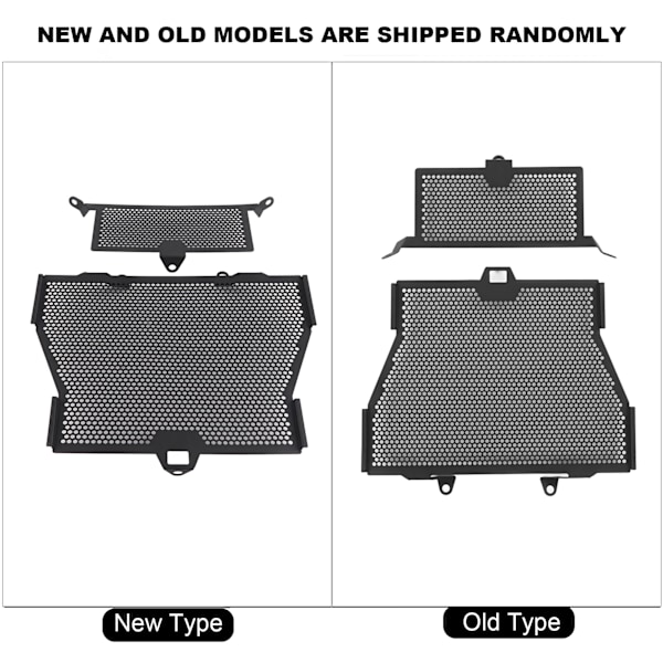 2 stk. Motorcykel Radiator Grill Beskytter Rustfrit Stål Rustfri Udskiftning Til S1000RR S1000R S1000XR