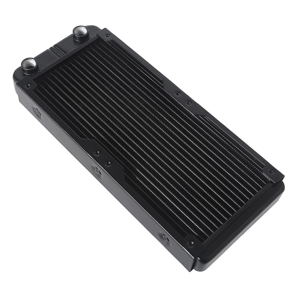 Water Cooling Computer Radiator 18 Pipe Aluminum Heat Exchanger Liquid Cooling