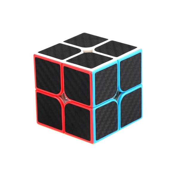 MoYu Meilong Magic Cube 2x2 3x3 kolfiberdekal Speed ​​Cube Meilong Speed ​​Pusselleksaker för barn Barn Cubo Magico 2x2x2