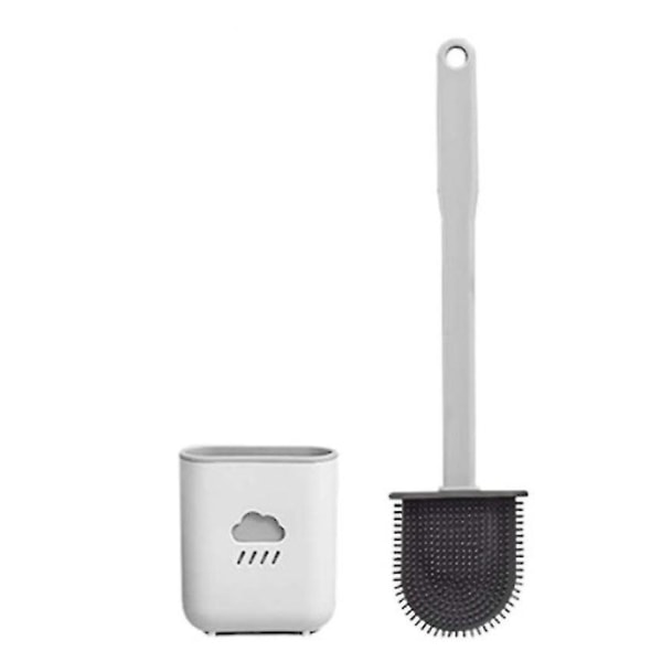 Toilet Brush, Anti-slip Toilet Set Bathroom Accessories Toilet Brush