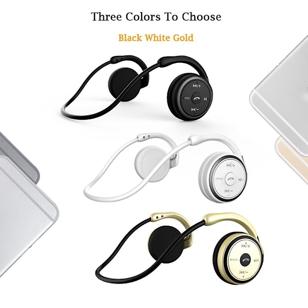 Suicen Ax-698 Urheilukuulokkeet Bluetooth Tuki 32G TF-kortti FM-radio Kannettavat langattomat kuulokkeet
