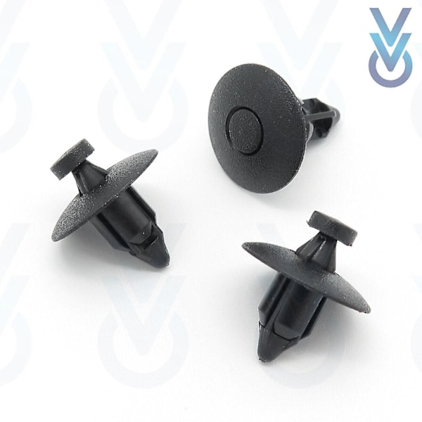 10x Festeklips for frontfanger & pyntelister For Visse Saab 9-3-FQ3-