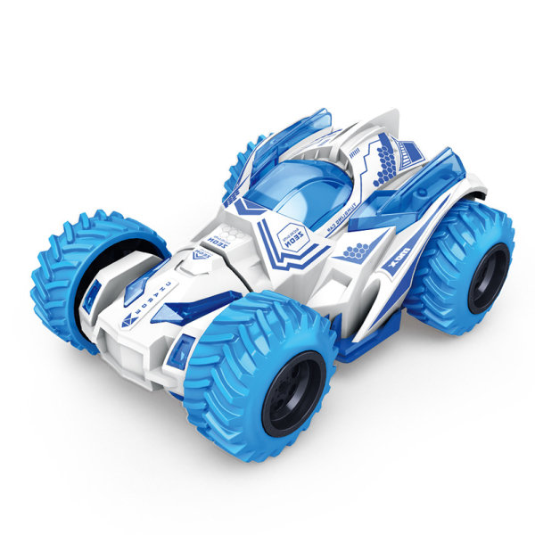 Stuntbil med 360 roterande framhjul - Roligt Spel för Julklapp till barn Blå