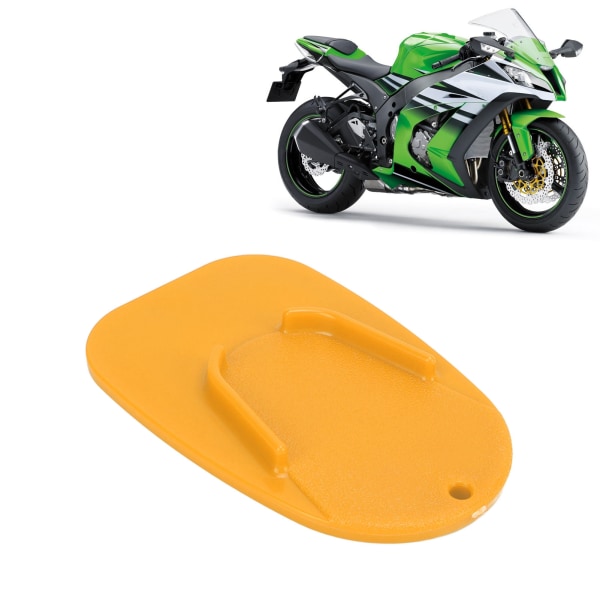 Motorsykkel Kickstand Pad Side Foot Support Parkering Plate Base Stand Erstatning for Suzuki Orange