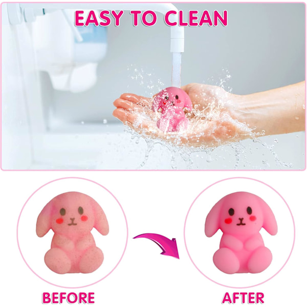100 stk. Partygaver til barn 4-8, Squishy Leker Skattekiste Leker Kawaii Squishies Stress Relief Squishy Fidget Leker【mo】