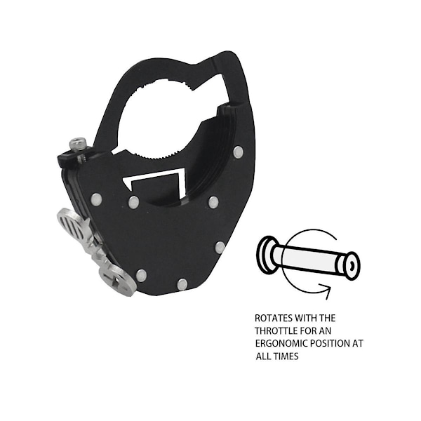 Universal Motorcykel Farthållare Gasreglage Lås Assistent Styre för R1200GS NC750, Nedre Kit{HH}