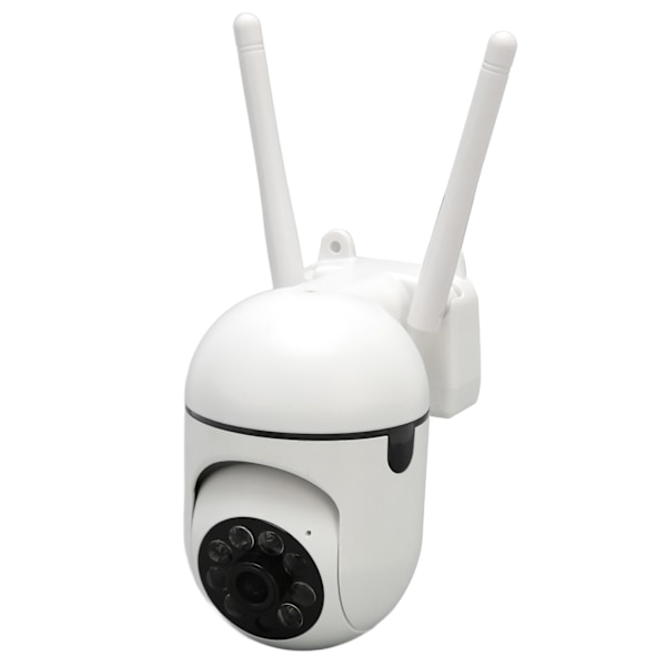 WiFi Smart Kamera Trådløs 2.4 5GHz Full HD 1080P Nattesyn Bevægelsesdetektering 2 Vejs Tale Hjemmesikkerhedskamera 100‑240V EU Stik