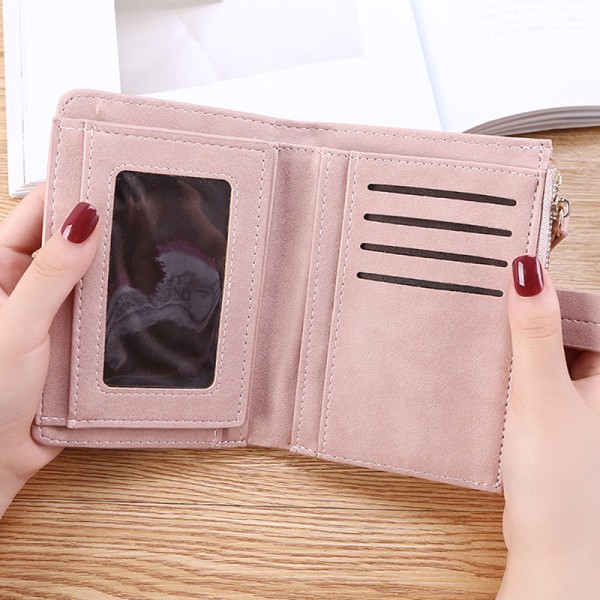 Naisten lompakko Lyhyt RFID-suojaus Nahkalompakko naisille