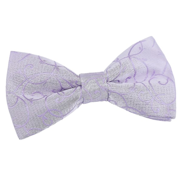 Lilac Swirl Pre-tied Bow Tie