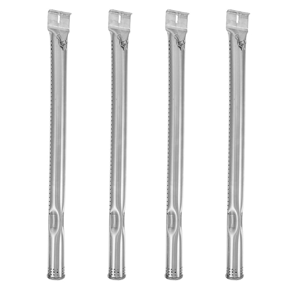 4 Pcs Outdoor Grills Gas Grill Carryover Tube Home Gas Oven Accessory Burner Tube Gas Tubes Grill Stainless Steel Tube Burner