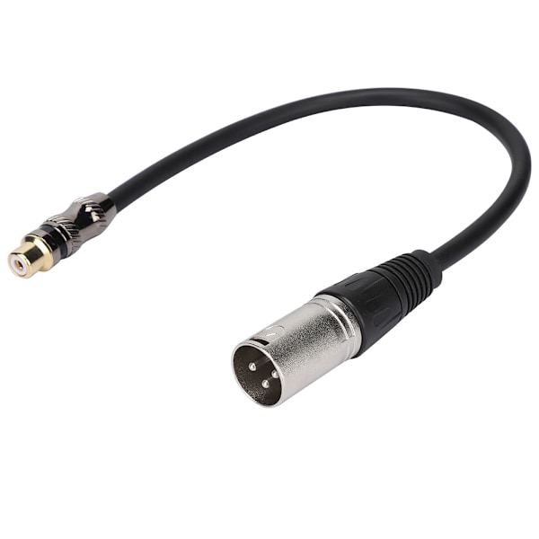 RCA Female to XLR Male Converter Adapter 30cm Length Oxygen Free Copper Audio Cable