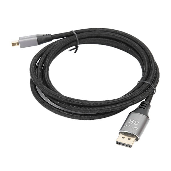 8K HD-kabel Mini DP till DP-adapter Version 1.4 2-vägs konvertering 32,4 Gbps 2 meter B0305