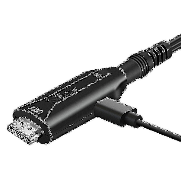 Hd Wii till Hdmi Adapter Konverter Med Usb-kabel Hög Hastighet Spel Konverterkabel