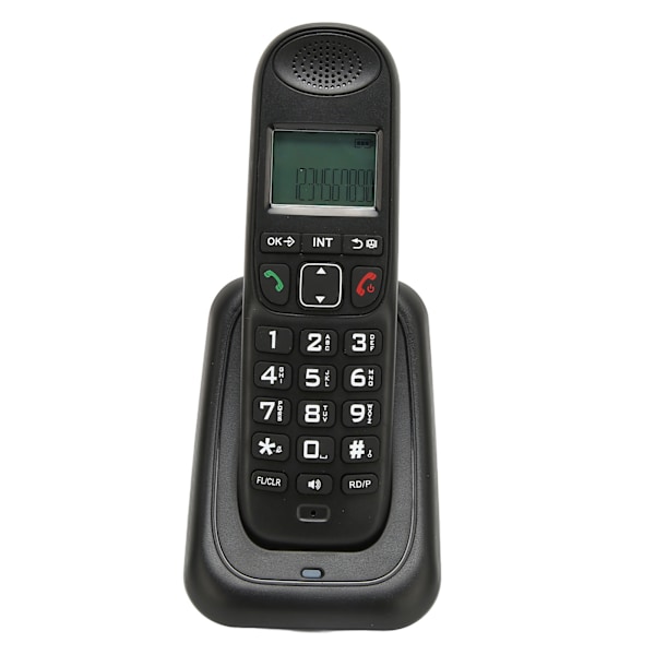 Langaton puhelin Caller ID Hands Free Digitaalinen langaton puhelin LCD-taustavalolla kotitoimistoon 100-240V