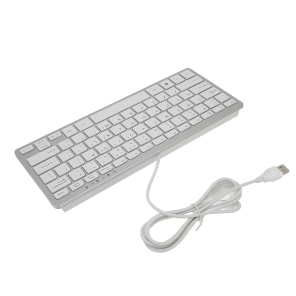 USB-kablet tastatur 78 saksnøgler 13 genvej LED-indikator tastatur til MacBook Pro Air Mini til Windows PC-skrivebord