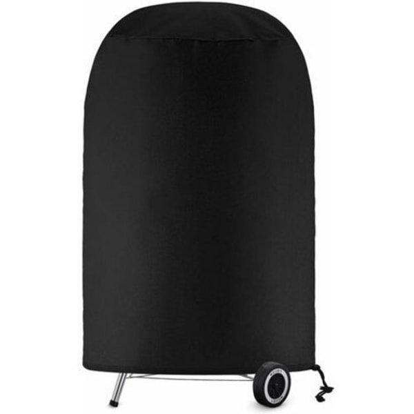 Beskyttende grilltrekk, rundt grilltrekk BBQ beskyttelsestrekk vanntett anti-UV trekk (70 x 70 cm),