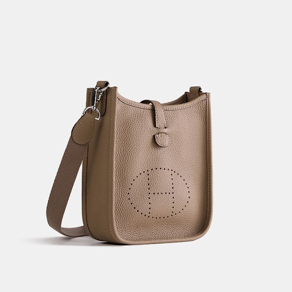 Fashionabel klassisk nisch Evelyn ny väska axelväska crossbody dam läderväska