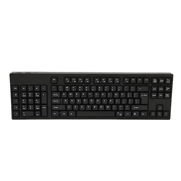 Venstrehåndet tastatur 109 taster Mikro USB ergonomisk layout Plug and Play kontortastatur til forretningsregnskab Designer