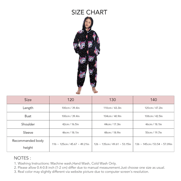 Barn Onesie Pyjamas Sött Mönster Tryck Dragkedja Unisex Huva Fluffig för Vinter Höst Typ 1