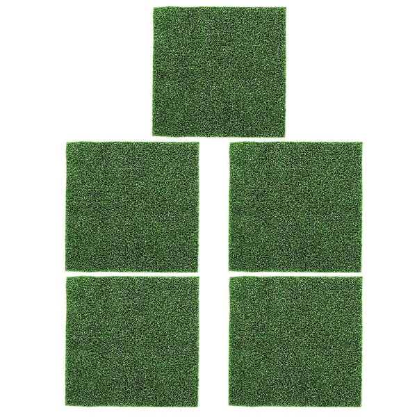 Turf DIY Miniature Landskabsdekoration - 5 stk. firkantede 30x30cm