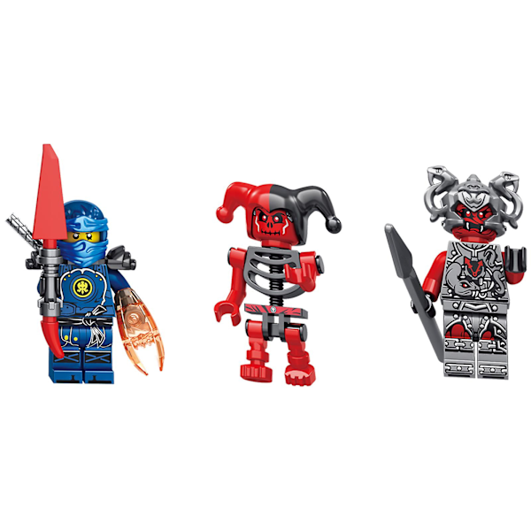 11401 kultainen Ninja 24 lasten koottavat rakennuspalikkalelut-AD10--O-