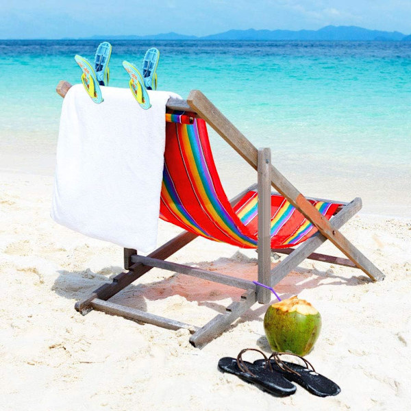 plastik tøjklemmer, strandhåndklæde klemme, strandklemme, slippers til