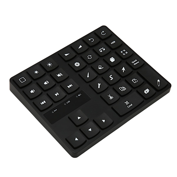 Mini tegnetastatur 35 taster Enhånds ergonomisk tegne snarvei tastatur for IOS for OS X