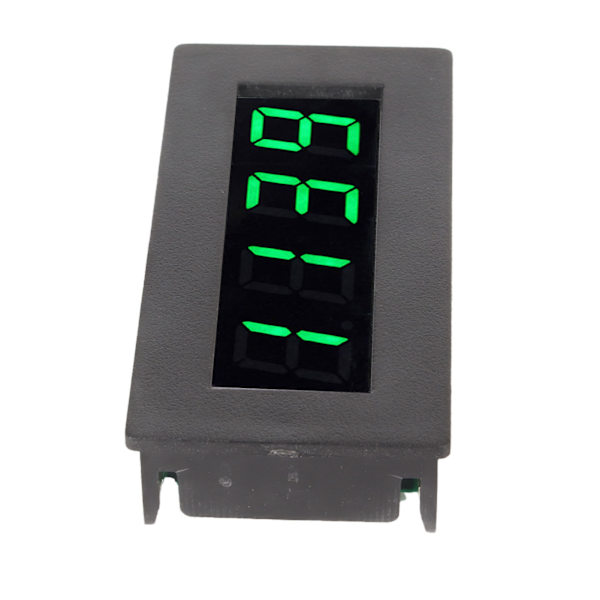 Digital frekvensmeter speedometer DC 8 til 15V 0,56 tommer 5 til 9999 RPM 4 LED digital display frekvenstæller grøn