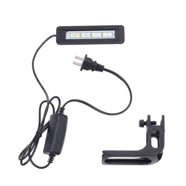 4W Full Spectrum Energy Saving Fish Tank Light for Small Aquarium Landscaping - CN Plug 220V