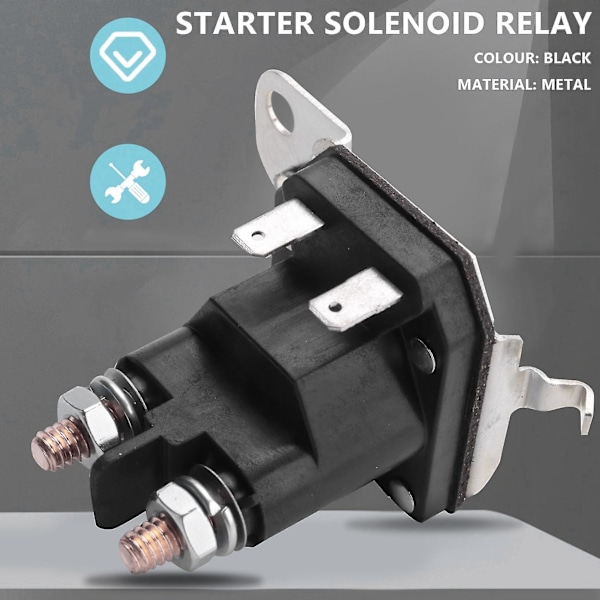 Startmotor Solenoid Passar 762-1261-211-50 762-1261-211-51 12V 100A 4 Terminal och MTD La