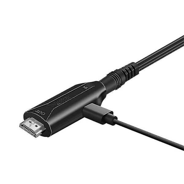 för Playstation 2 PS2 till HDMI-kompatibel adapterkabel HD RCA AV ljudvideo