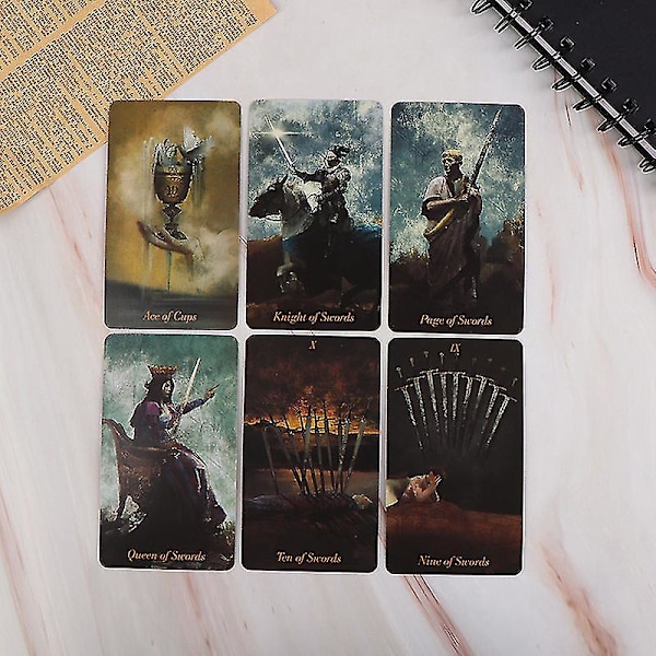 Oceanens viskningar Orakelkort Tarot Brädspel Fest Familj Kortlekskortspel