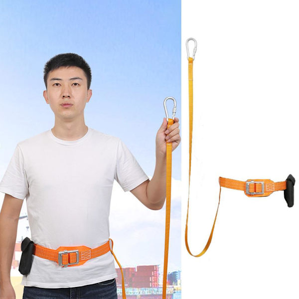 1/2 med lanyard fallskyddsbälte med verktygsväska Style 2 1 Pc