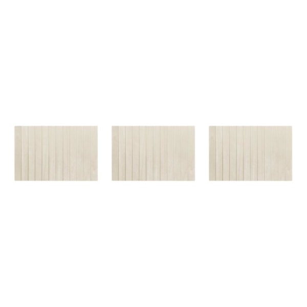 1/2/3/5 Mini 1/12 1/6 skala Dockhusväggpanel gör det själv i trä L Unpainted 3Set
