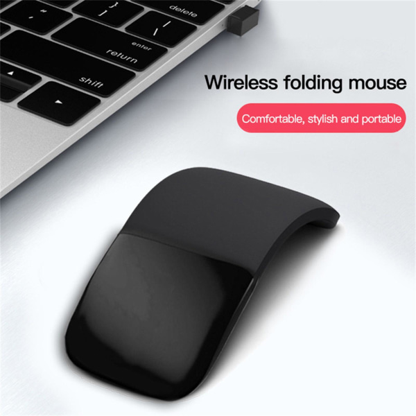 1/3/5 Bluetooth För Touch Mouse Böjd Mini Lättviktsvikt 1 Pc