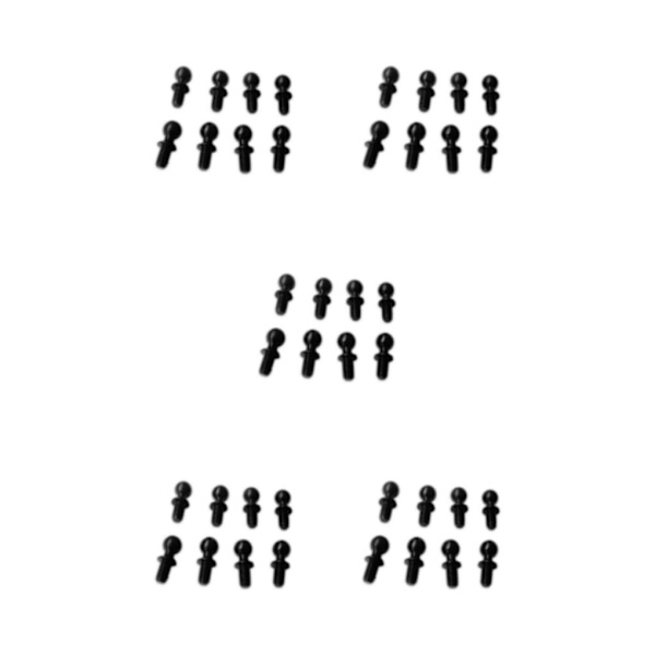 1/3/5 8 st metallkulhuvudsskruvar för 1/18 Hobbico Dromida 5Set