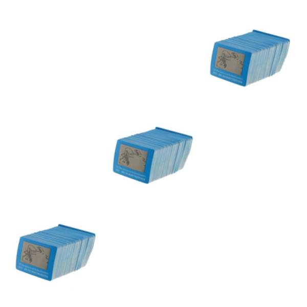 1/2/3 100 stycken Premium hårt polariserat testpappers kortlins 3Set