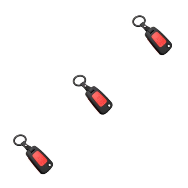 1/2/3/5 bilnyckelring med dubbla lager, dekorativt case för bilar Type 33 3PCS