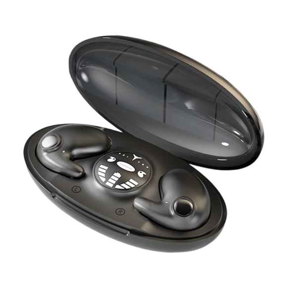 1/2 ABS-hörlurar som ersätter hörlurar för sportheadset Black 2PCS