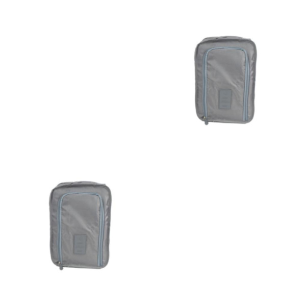 1/2/3/5 lätta skopåsar - Snygg och platsbesparande förvaring Grey 2PCS