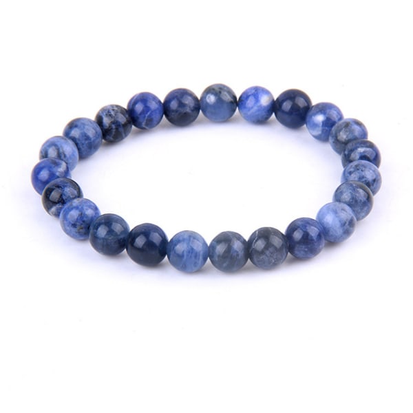 Fashionabla unisex armband Fint hantverk Lätt att bära lapis lazuli