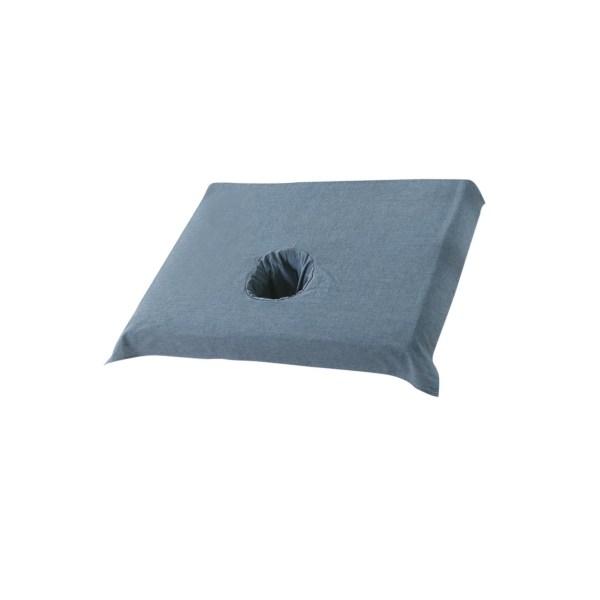 1/2/3/5 Cotton SPA Halvt cover Skönhetssalong Säng Ansiktshål Navy Blue 50x70cm 1Set